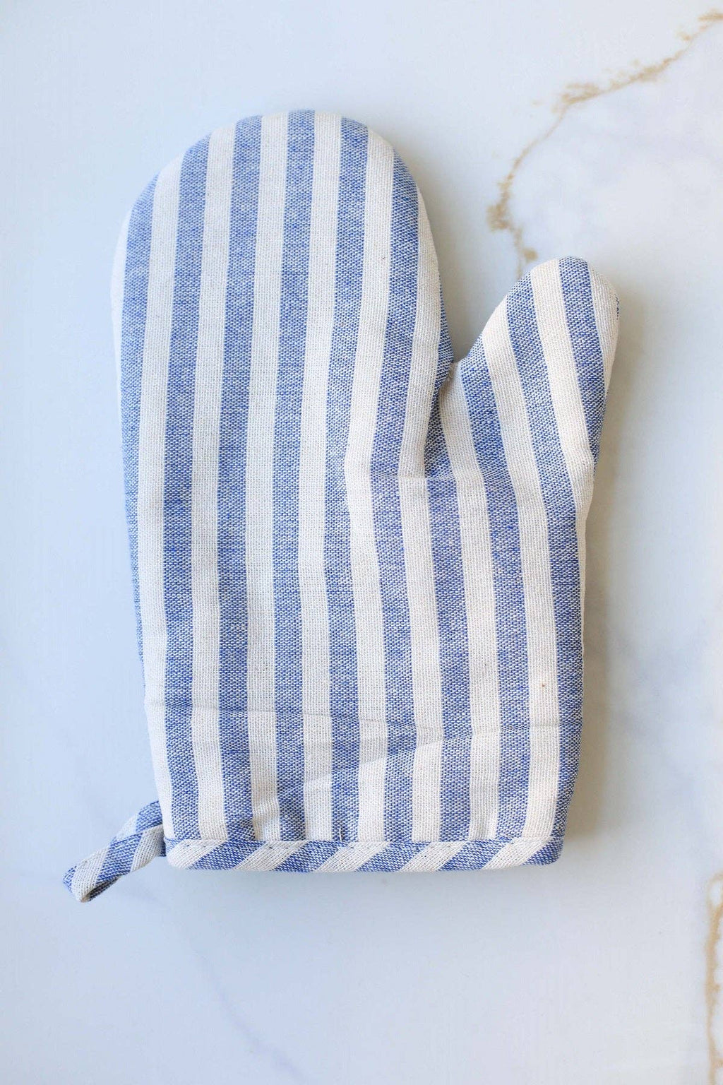Stripe Oven Mitt