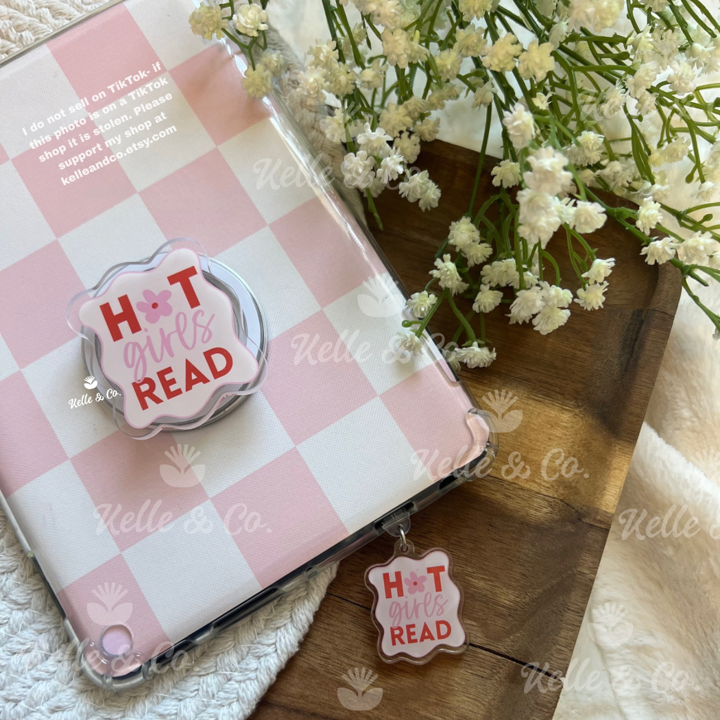 Hot Girls read Kindle grip | kobo grip | kindle accessories