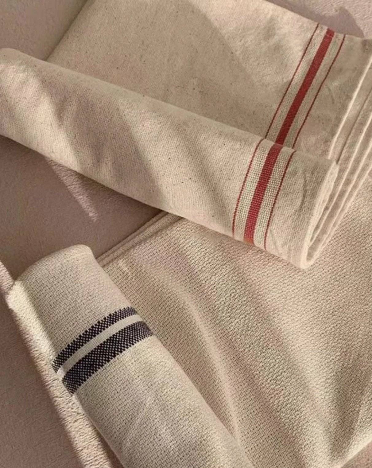 Farmhouse Simple Striped Napkin