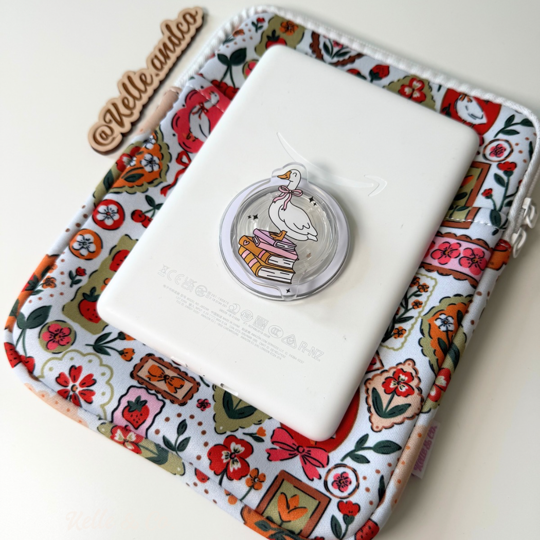 Coquette goose Kindle sleeve | Book & Kindle Sleeve Pouch 