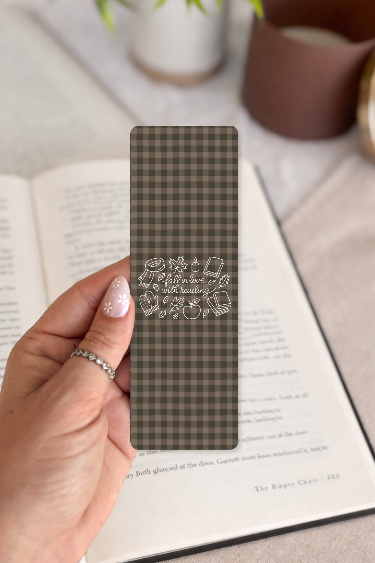 Dark Cozy Fall Bookmarks