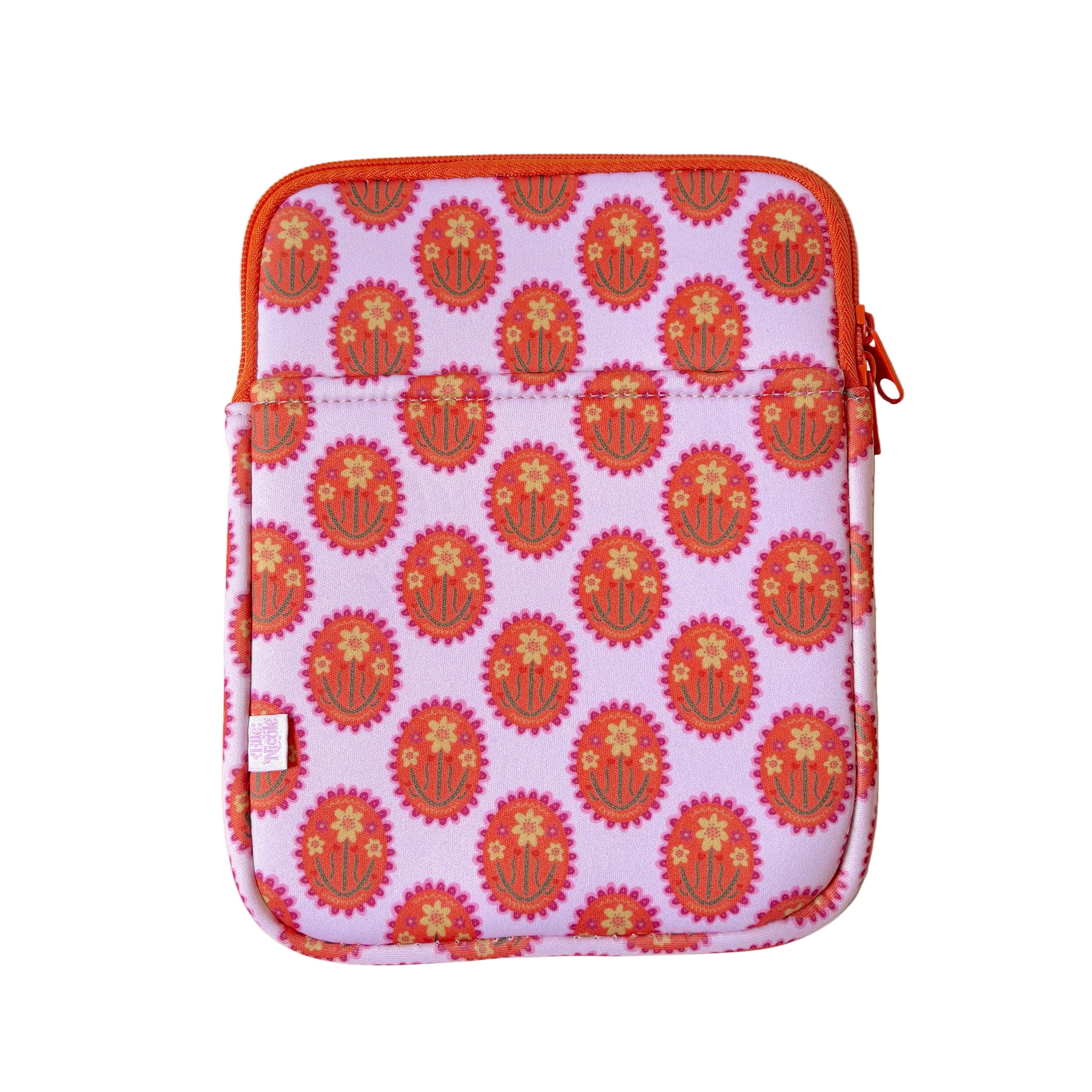 E-reader / Tablet Sleeve - Floral Medallion