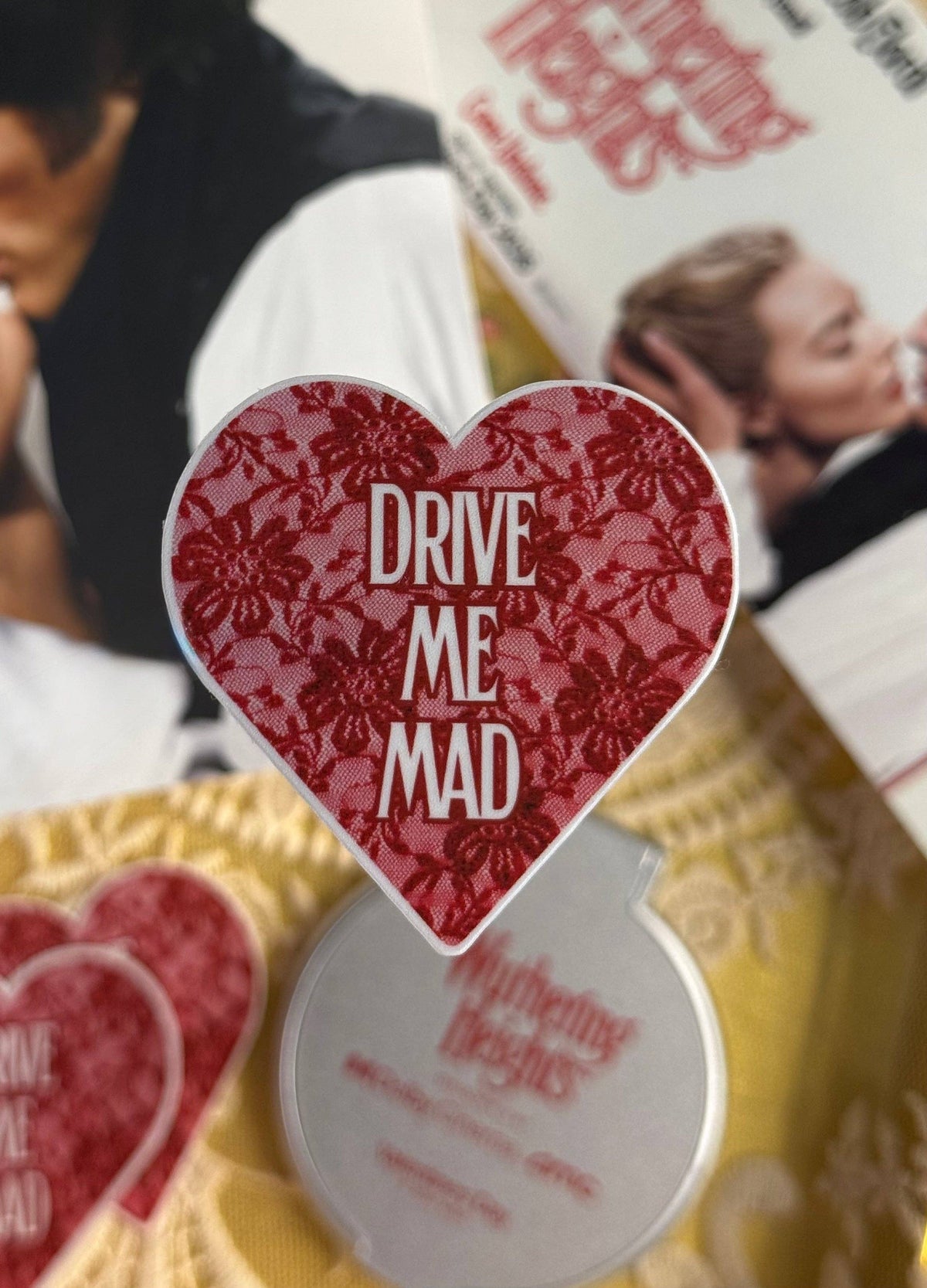 Drive me mad sticker