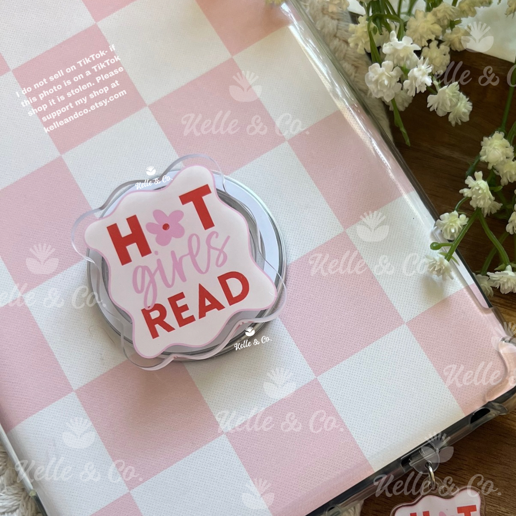 Hot Girls read Kindle grip | kobo grip | kindle accessories