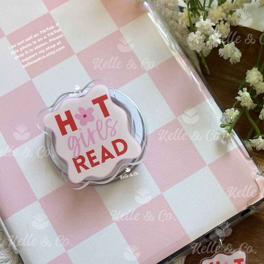 Hot Girls read Kindle grip | kobo grip | kindle accessories