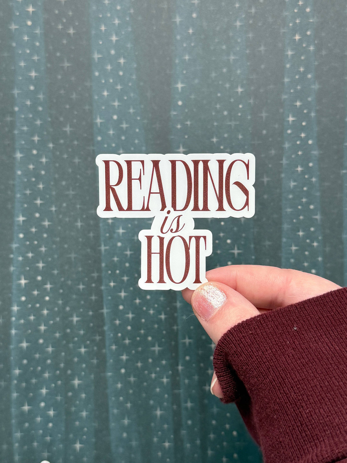 Reading is Hot Sticker