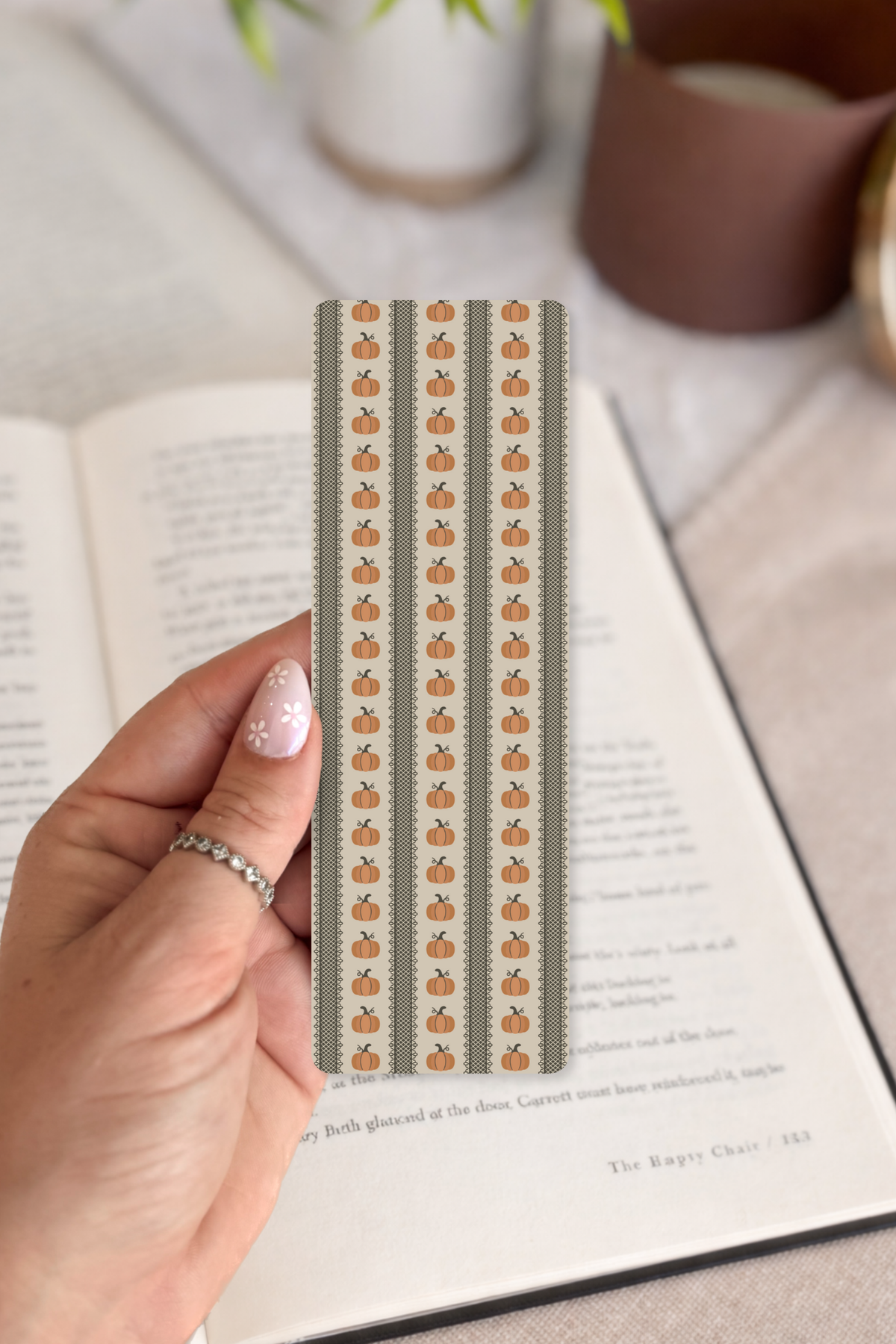 Dark Cozy Fall Bookmarks