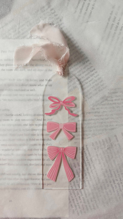 Acrylic Tassel Bookmark