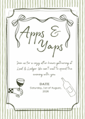 Apps & Yaps | After-Hours Social at Leaf & Ledger