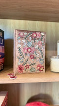 Embroidered Floral Hardcover Journal | Leaf & Ledger
