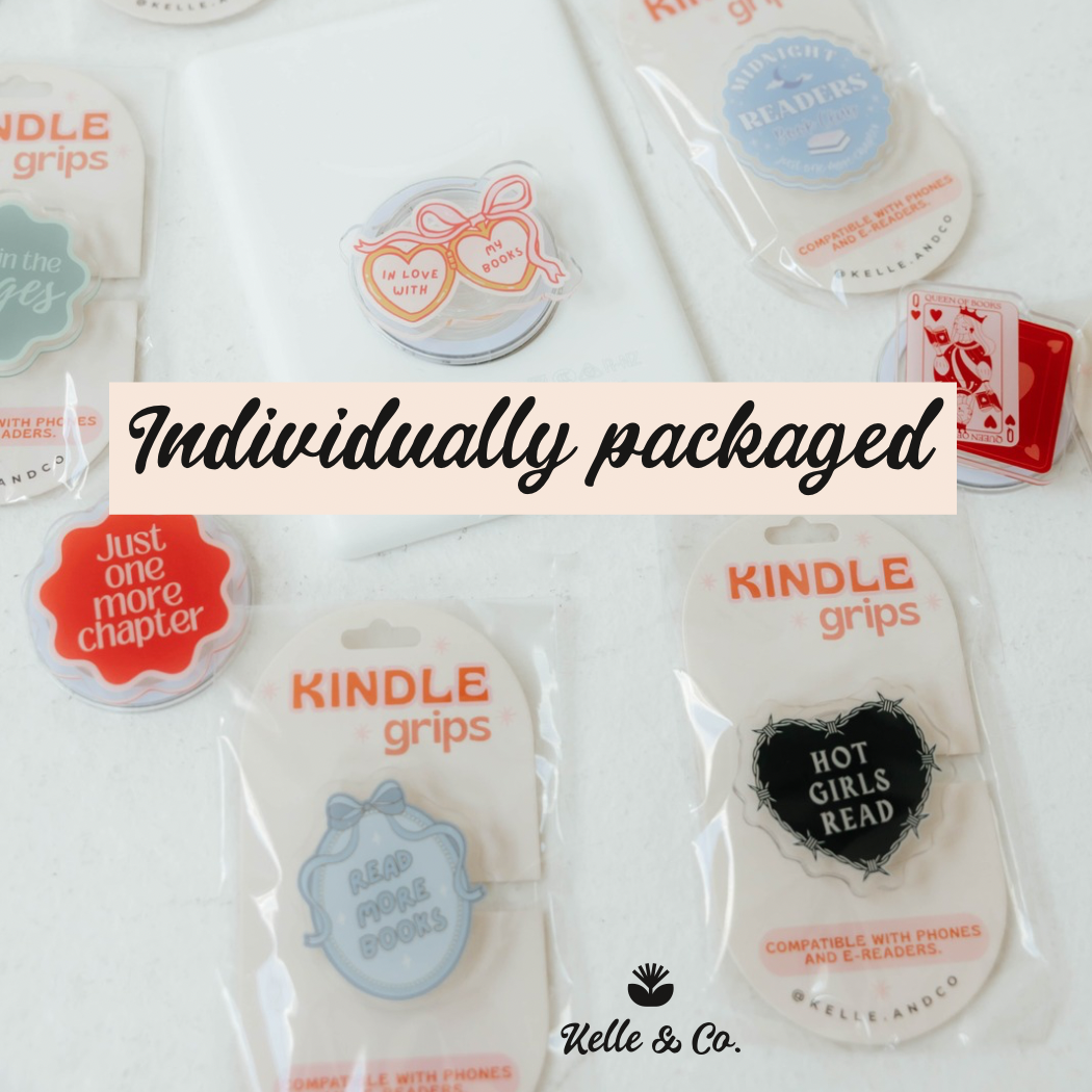 Kindle accessories | bookish kindle grip | kindle case stand