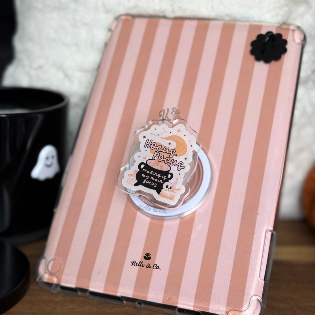 Halloween Kindle grips , Spooky book, Halloween 2025