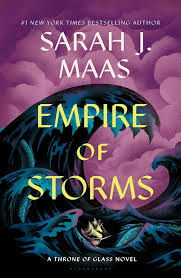 Empire of Storms - (Throne of Glass) by Sarah J Maas (Paperback)