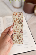 Fall Floral Bookmarks