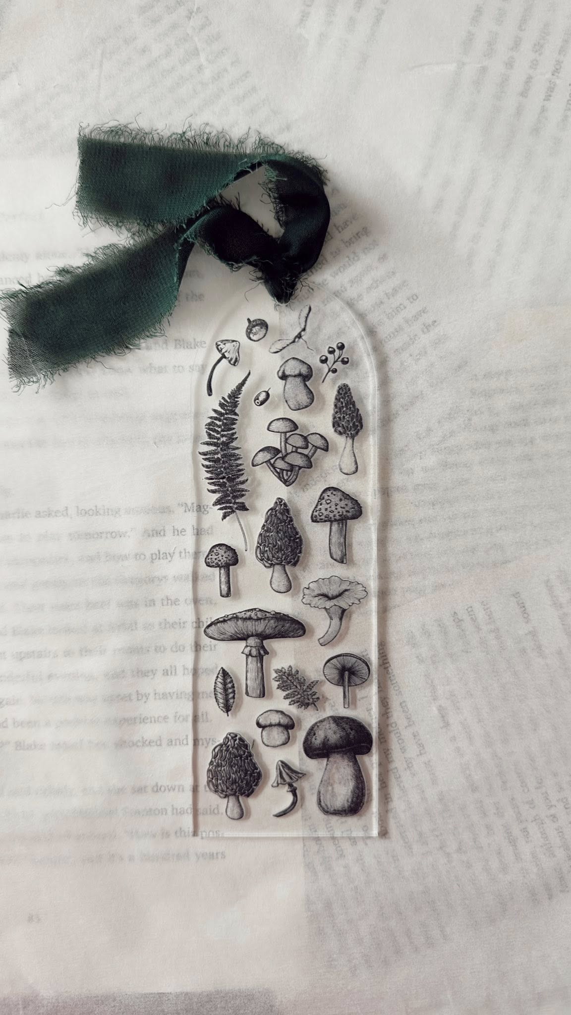 Acrylic Tassel Bookmark