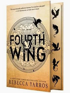 Fourth Wing (Wing and Claw Collection) - by Rebecca Yarros (Hardcover)